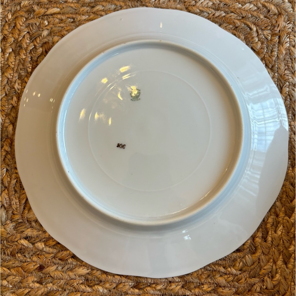 Victoria Austria Plates Set of 8